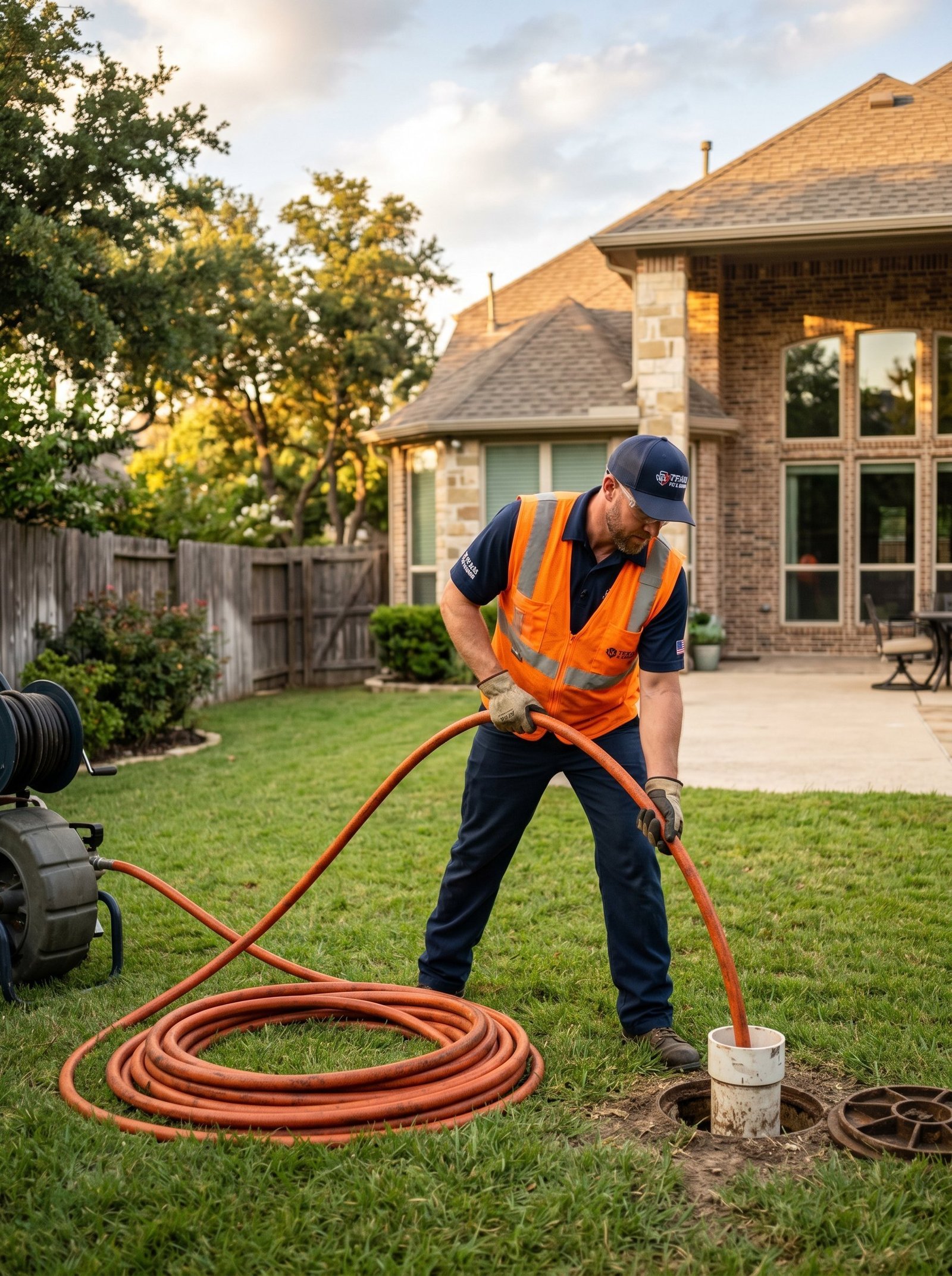 Sewer line cleaning Garland TX — DrainPro Plano hydro jetting and camera inspection for South Garland North Garland and Lake Ray Hubbard area